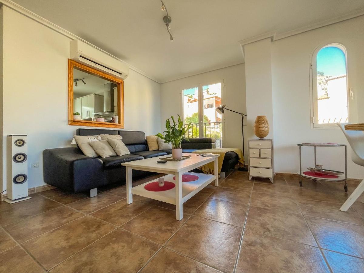 Charming Townhouse With Sea Views & Pool In Altea Villa Calpe Eksteriør bilde